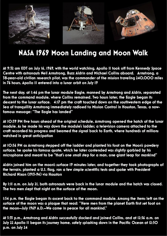 1969 Apollo Moon Landing