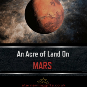 Acre on Planet Mars Mission to Mars