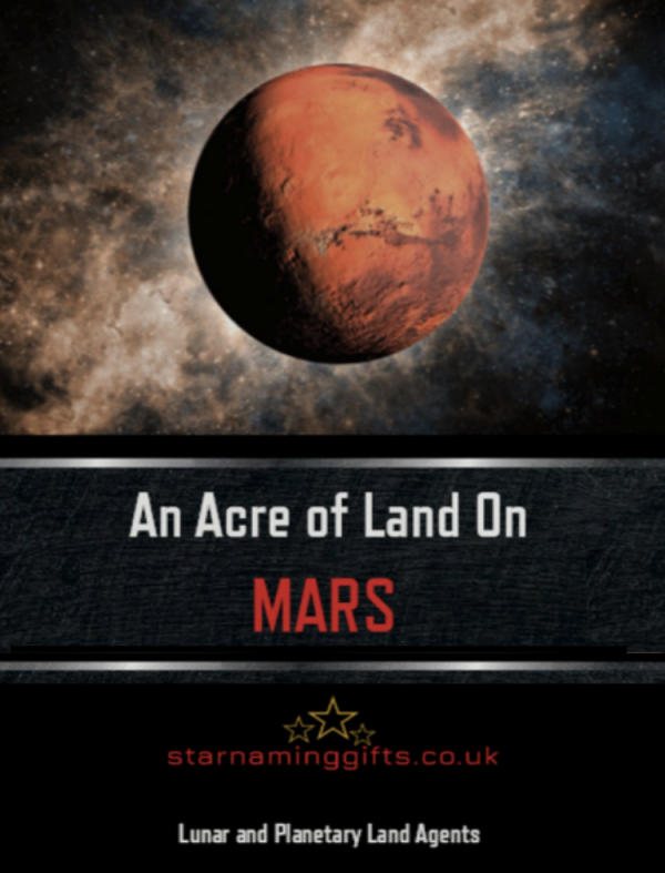 Acre on Planet Mars Mission to Mars