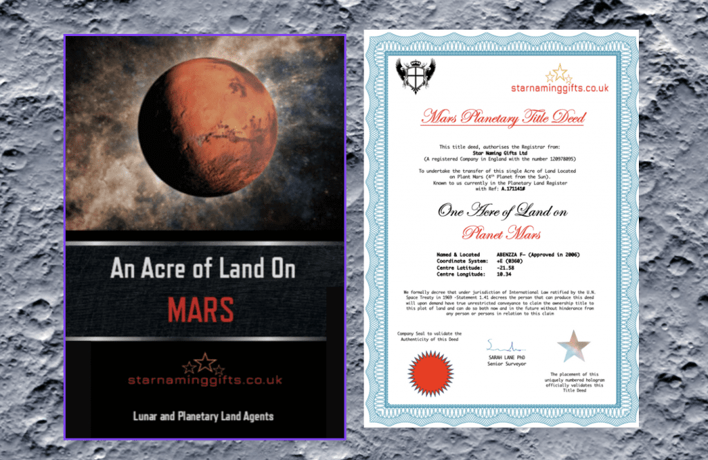 An Acre on Mars Mars Acres